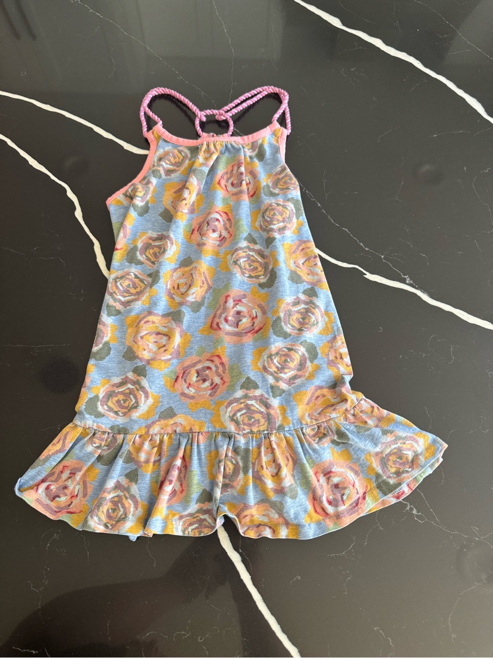 Matilda Jane Blue Floral Twist Top